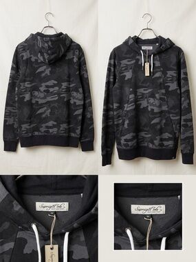 Sovereign Code Black & Charcoal Camo Pullover Hoodie